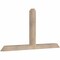 Ekena Millwork Portland Smooth Timber Gable Bracket, Douglas Fir, 60"W x 30"H x 3 1/2"D x 3 1/2"F, 12/12 Pitch GBW060X30X0404POR00SDF - alternate 5
